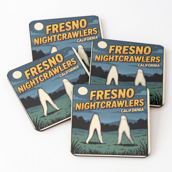 Item preview, Fresno Nightcrawlers Cryptids – Pop Art Horror Comic Design designed and sold by redsharkuk.