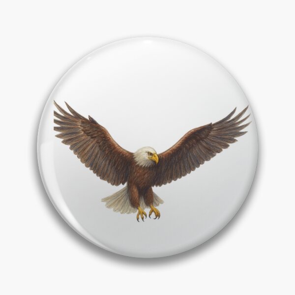 Item preview, Bald eagle – animal illustration designed and sold by JOANNASKAH.