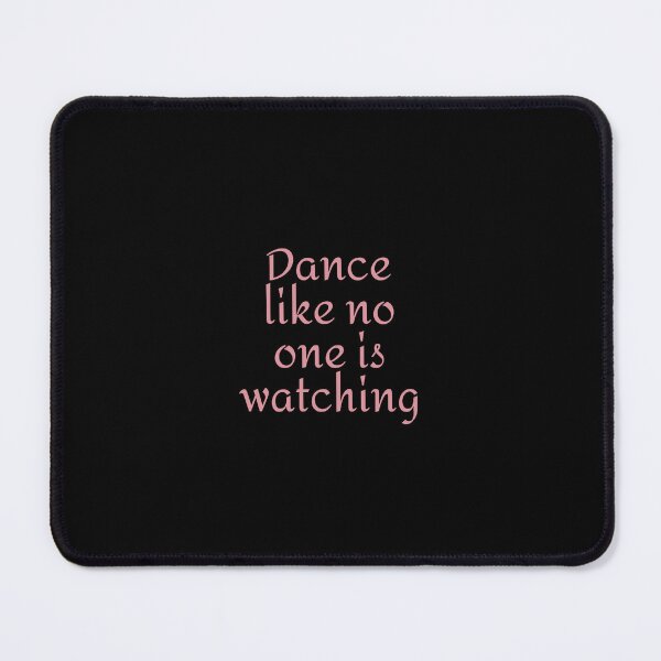 Item preview, Dance Like No One Is Watching – Inspirational Typography Quote  Black edition designed and sold by Giota29.