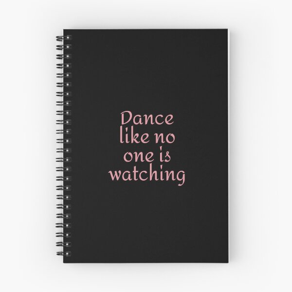 Item preview, Dance Like No One Is Watching – Inspirational Typography Quote  Black edition designed and sold by Giota29.