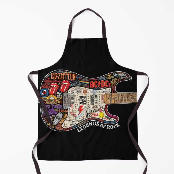 Item preview, Legends Of Rock Electric Guitar Logo Shirt designed and sold by TeNovaStudio ⭐⭐⭐⭐⭐.
