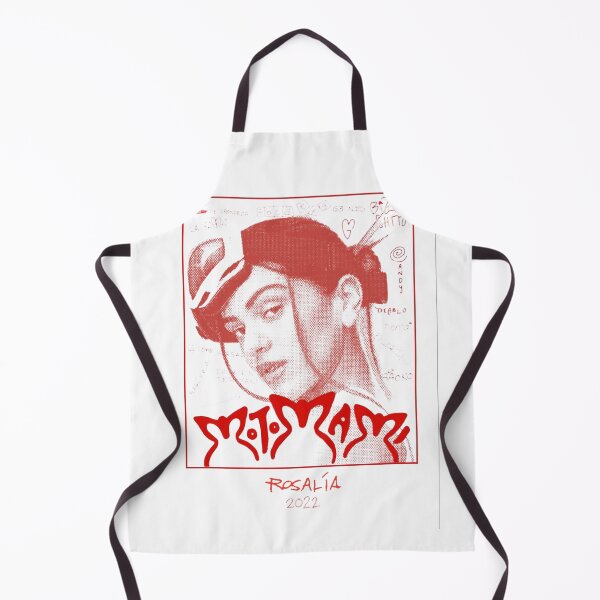 Item preview, Rosalía MOTOMAMI Fan Art Poster – Red Halftone Portrait Tracklist Print 2022 designed and sold by gringoods.