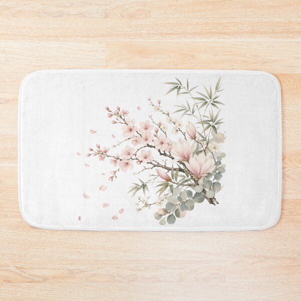 Item preview, Elegant Japanese Cherry Blossom Botanical Art | Sakura Floral Aesthetic designed and sold by rushaib.