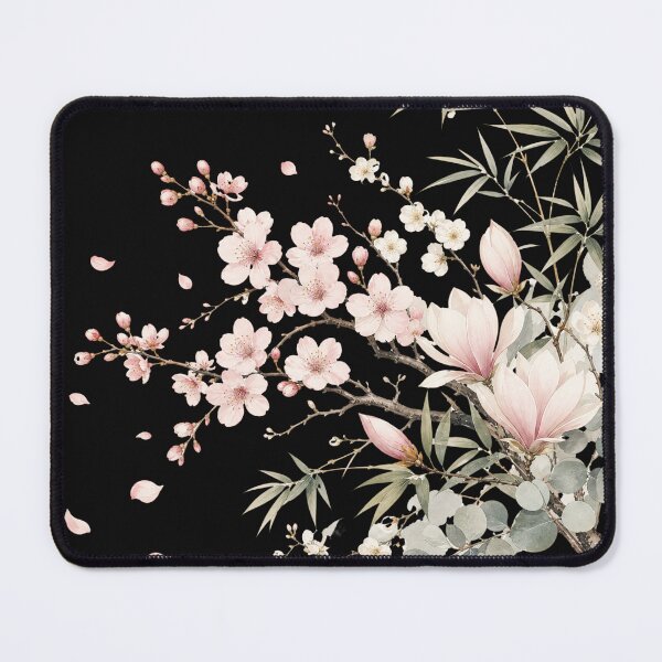 Item preview, Elegant Japanese Cherry Blossom Botanical Art | Sakura Floral Aesthetic designed and sold by rushaib.