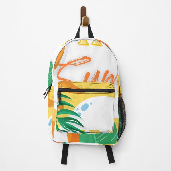 Item preview, Hello Summer T-Shirt — Tropical Palm Leaves & Oranges Summer Tee designed and sold by SDFsignature.