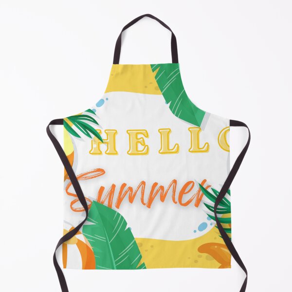 Item preview, Hello Summer T-Shirt — Tropical Palm Leaves & Oranges Summer Tee designed and sold by SDFsignature.