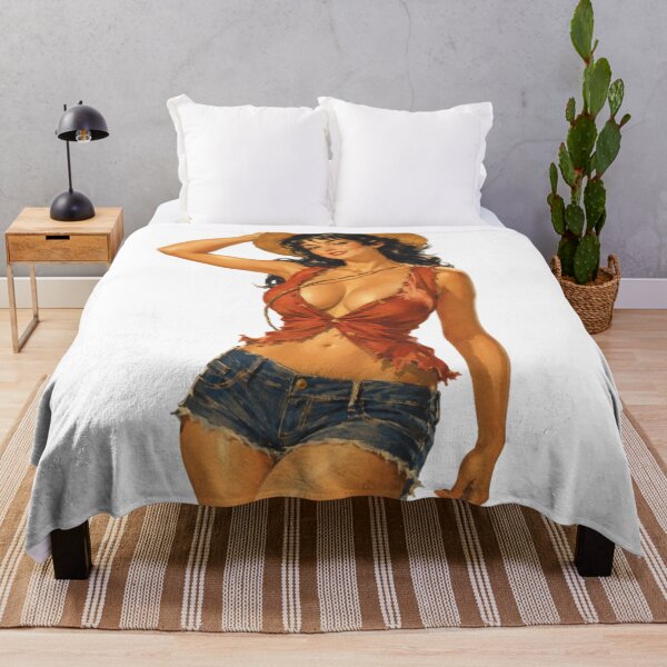 Item preview, Female Luffy Retro Pin-Up – Vintage Pirate Anime Fan Art designed and sold by Cosplayvintage.