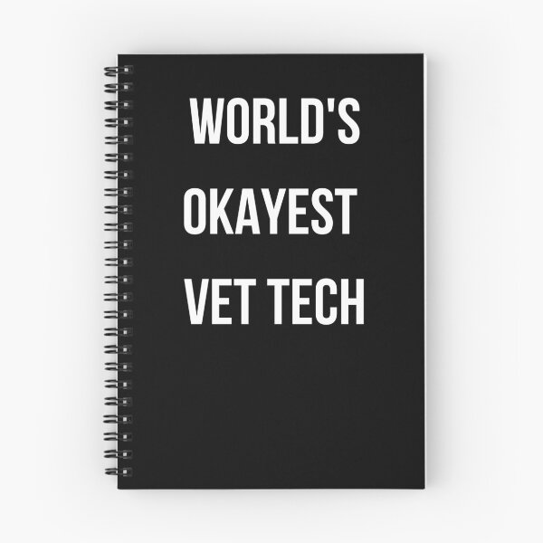 Item preview, World's Okayest Vet Tech Shirt Funny Veterinary Technician Gift Animal Lover Tee designed and sold by Hustle print studio.
