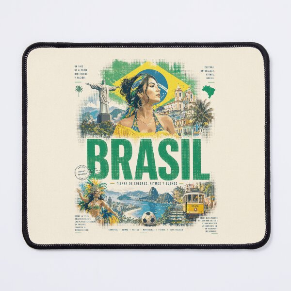 Item preview, Brazil Vintage Design | Nature, Culture and Adventure designed and sold by AtuqStudio.