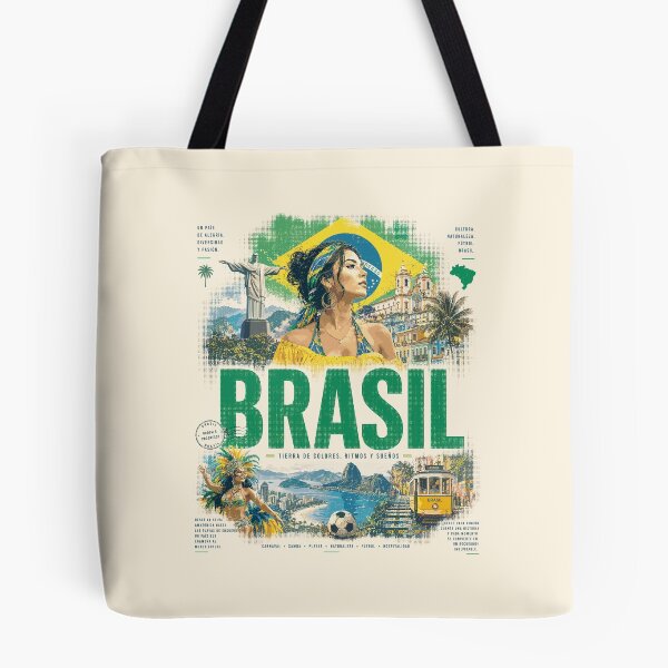 Item preview, Brazil Vintage Design | Nature, Culture and Adventure designed and sold by AtuqStudio.