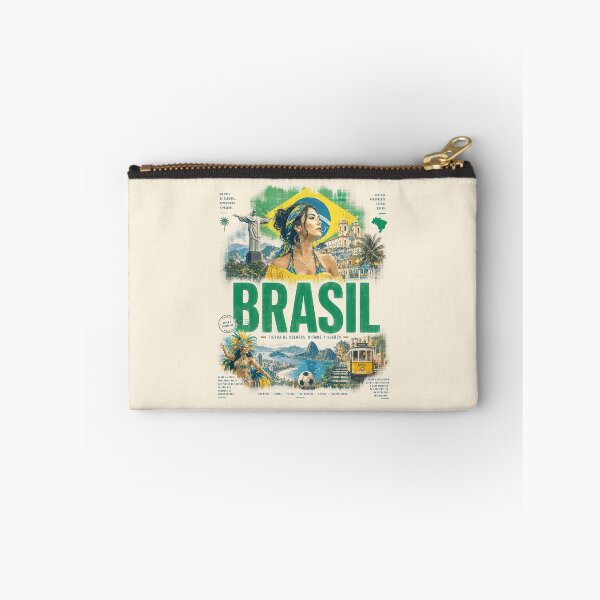 Item preview, Brazil Vintage Design | Nature, Culture and Adventure designed and sold by EdwinkOne.