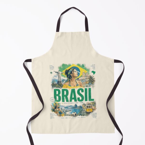 Item preview, Brazil Vintage Design | Nature, Culture and Adventure designed and sold by EdwinkOne.