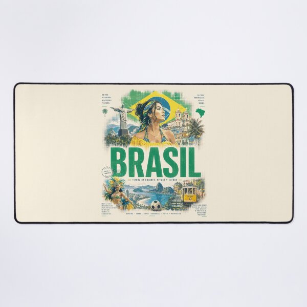Item preview, Brazil Vintage Design | Nature, Culture and Adventure designed and sold by EdwinkOne.