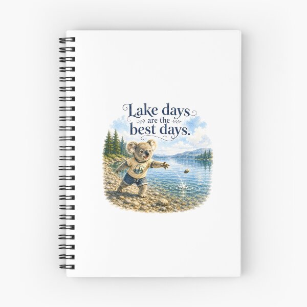 Item preview, Lake Days Are The Best Days Koala Summer Camp Vacation designed and sold by AQUILAKREO.
