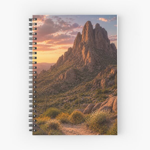 Item preview, Rocky Mountains at Golden Sunset designed and sold by JuViRo.