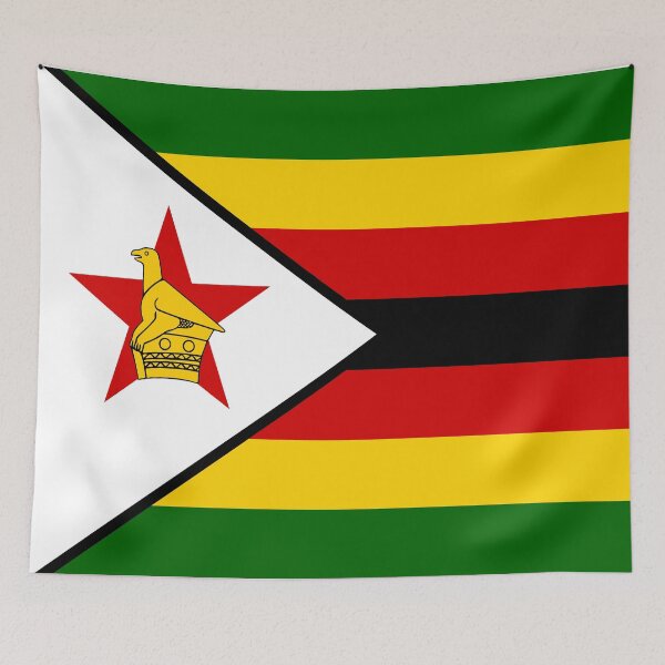 Item preview, Zimbabwean flag of zimbabwe designed and sold by FlagsandSymbols.