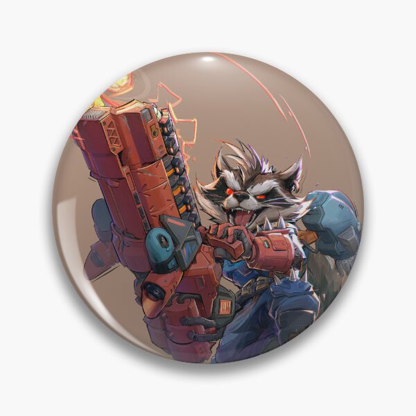 Item preview, Rocket Racoon Marvel Rivals prestige image designed and sold by Applesaucemeow-.