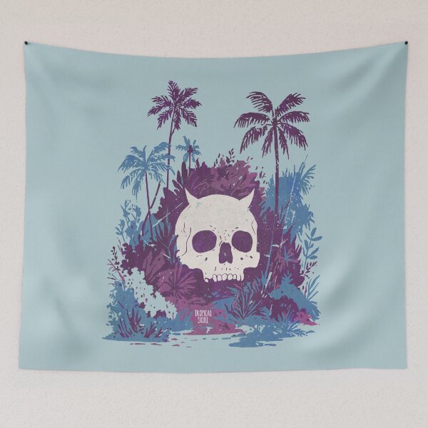 Item preview, Tropical Skull V02 designed and sold by Lidra Zehcnas.