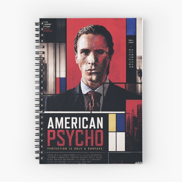 Item preview, American Psycho Mondrian Noir Movie Poster designed and sold by Skelter-Skelter.