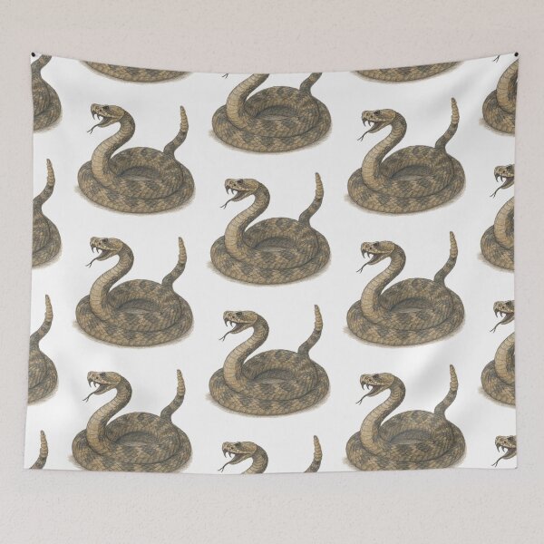 Item preview, Rattlesnake – realistic animal illustration designed and sold by JOANNASKAH.