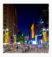 Martin Place - Sydney Festival First Night - Australia Photographic Print