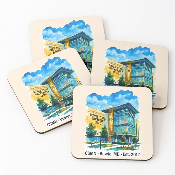 Item preview, Bowie State University CSMN Watercolor Architecture Art designed and sold by EvergreenPark - Tee Studio.