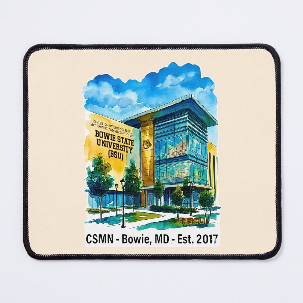 Item preview, Bowie State University CSMN Watercolor Architecture Art designed and sold by EvergreenPark - Tee Studio.