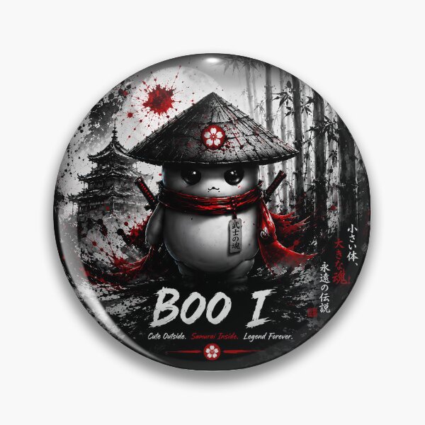 Item preview, Boo I: Samurai Spirit designed and sold by SupernovaNote.
