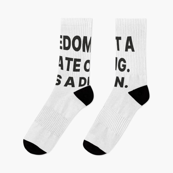 Item preview, Freedom is not a state of being. It is a decision. b designed and sold by Finvara.