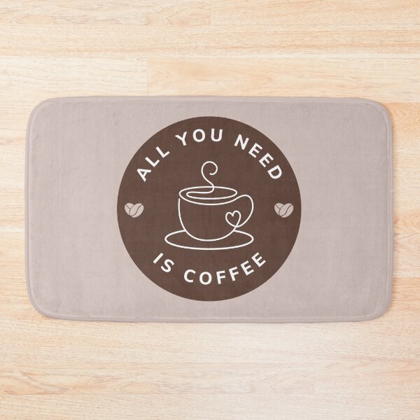 Item preview, All You Need Is Coffee | Retro Badge Coffee Lover Sticker Mug T-Shirt & Hat designed and sold by Olive Thread Co..