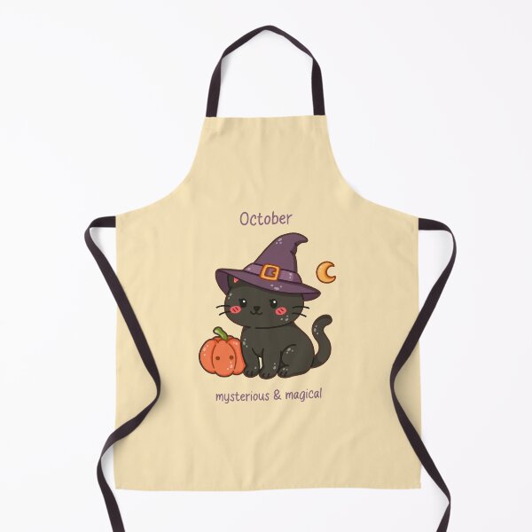 Item preview, October Cat – Mysterious & Magical designed and sold by TheRightNotes.