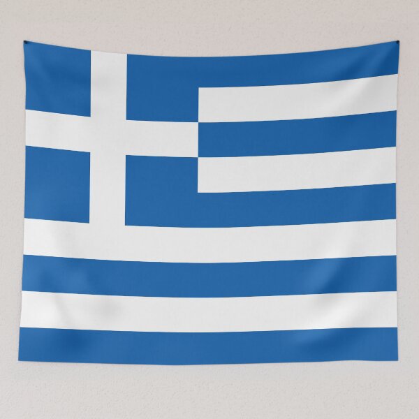Item preview, Greek flag of Greece designed and sold by FlagsandSymbols.