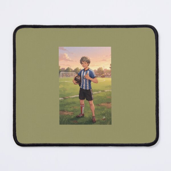 Item preview, Happy football player designed and sold by 11Anime-Art.