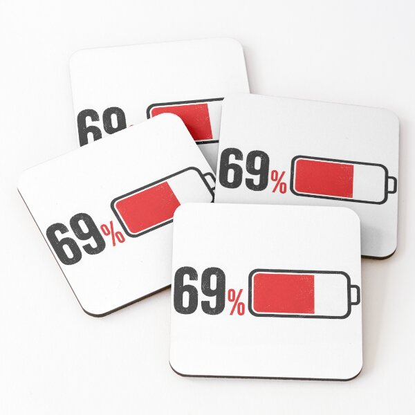 Item preview, 69% battery sticker designed and sold by SMARTKIT  DESIGNAGENCY.