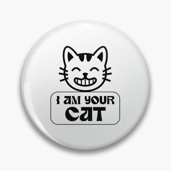 Item preview, I Am Your Cat Minimalist Black Outline Mascot designed and sold by Shaw-arts.