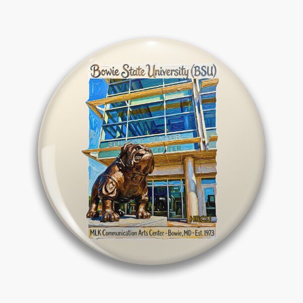 Item preview, Bowie State University Impasto Bulldog Art designed and sold by EvergreenPark - Tee Studio.