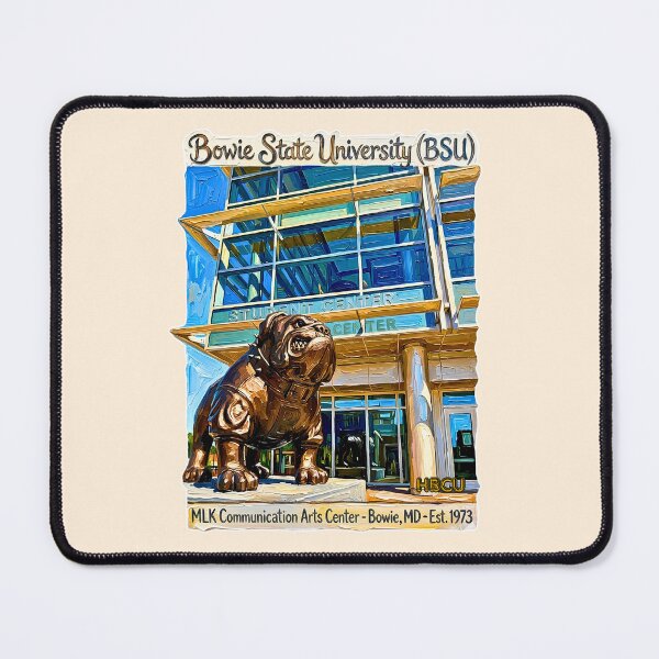 Item preview, Bowie State University Impasto Bulldog Art designed and sold by EvergreenPark - Tee Studio.