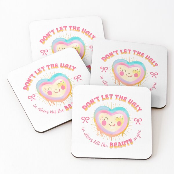Item preview, Don't Let The Ugly In Others Kill The Beauty In You Inspirational Self Love Positive Kindness designed and sold by HumansStuck12.
