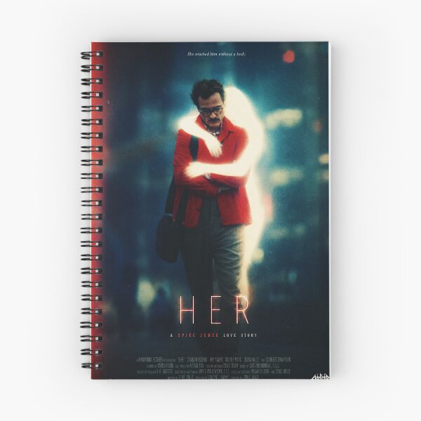 Item preview, Her: Ghostly Embrace Movie Poster designed and sold by Skelter-Skelter.