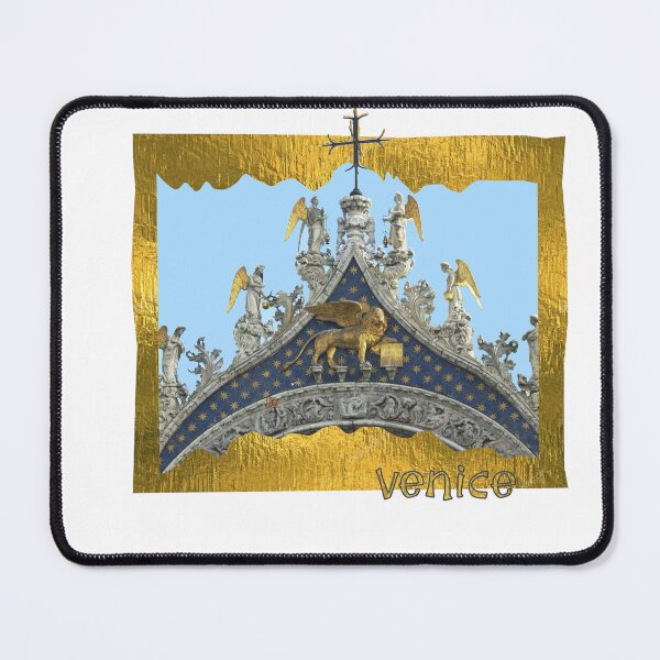 Item preview, Angels, The Winged Lion - Saint Mark Basilica Venice, Italy (Original Photography by ACCI) designed and sold by VanyssaGraphics.