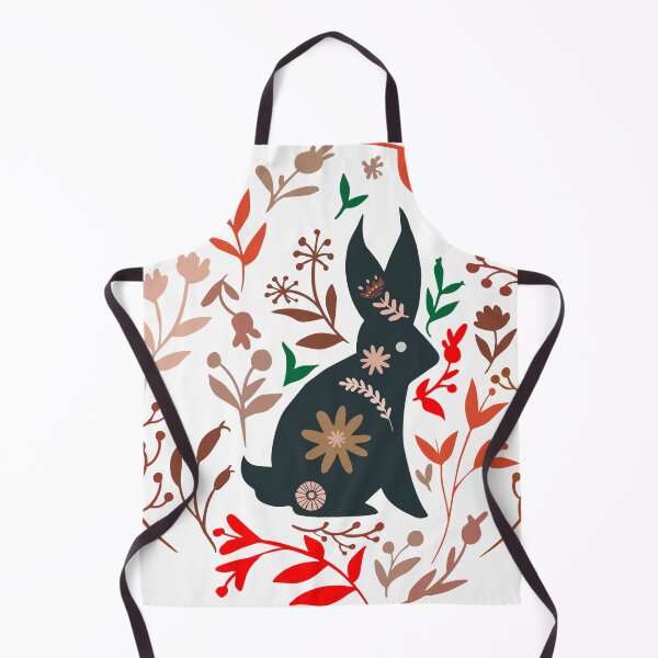 Item preview, Boho Floral Bunny Art | Cute Woodland Rabbit with Wildflowers | Cottagecore Nature Illustration designed and sold by Faisal Shah.