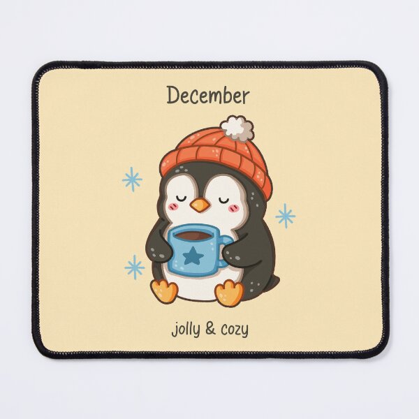 Item preview, December Penguin – Jolly & Cozy designed and sold by TheRightNotes.