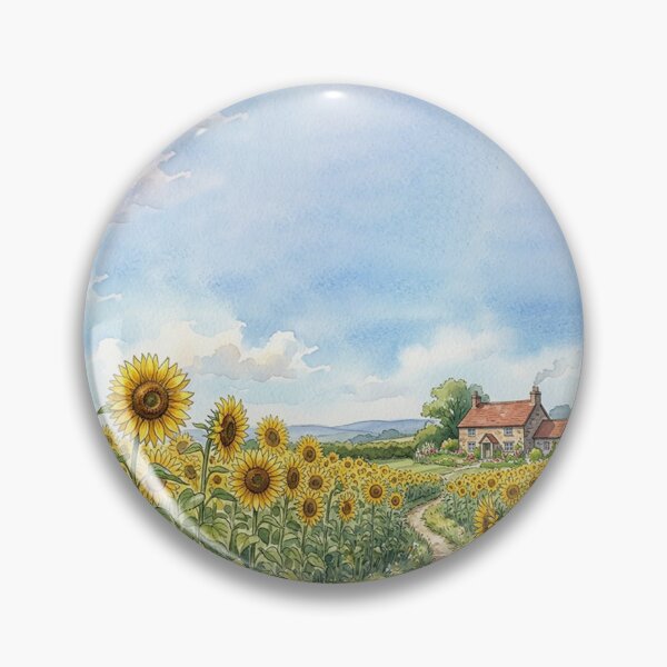 Item preview, Sunflower Field designed and sold by snoWorkshop.