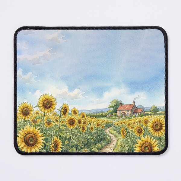 Item preview, Sunflower Field designed and sold by snoWorkshop.