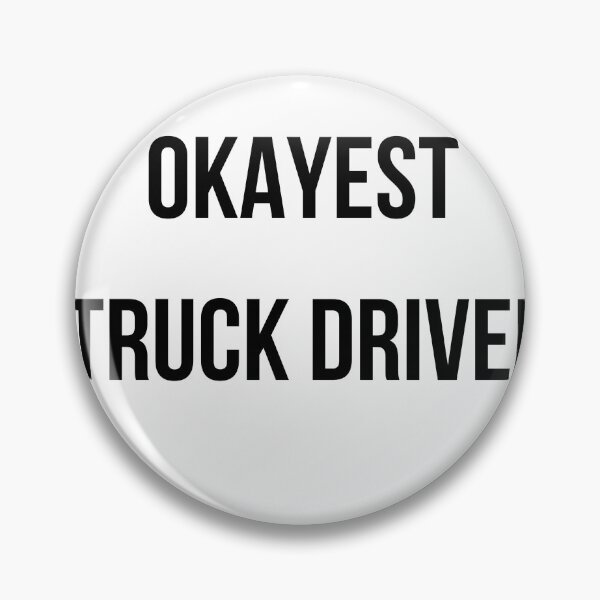Item preview, World's Okayest Truck Driver Shirt Funny Trucker Gift CDL Driver Graphic Tee designed and sold by Hustle print studio.