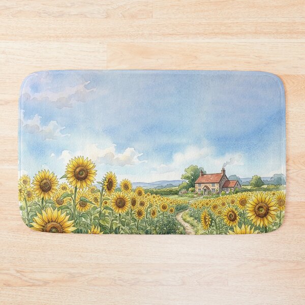 Item preview, Sunflower Field designed and sold by snoWorkshop.
