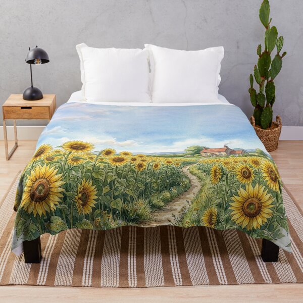 Item preview, Sunflower Field designed and sold by snoWorkshop.