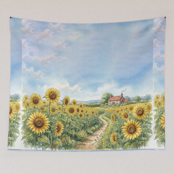 Item preview, Sunflower Field designed and sold by snoWorkshop.