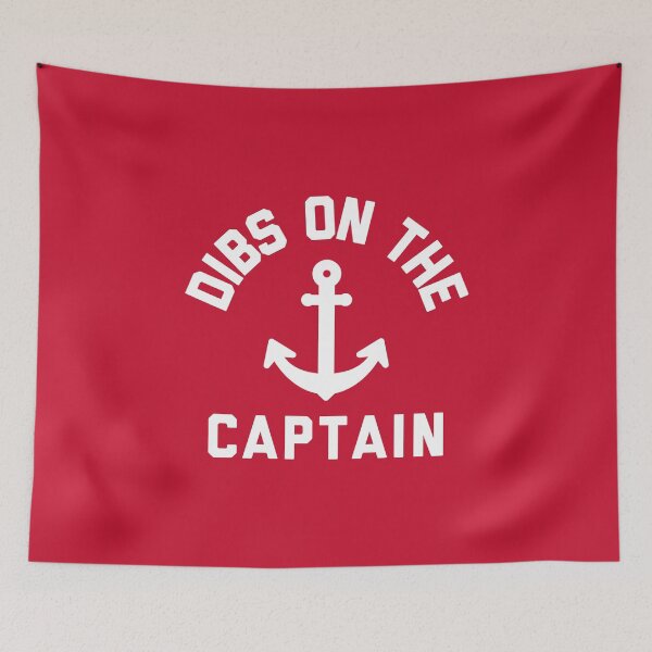 Item preview, Dibs On The Captain, Boat Captain, Captain Wife, Funny Captain Girlfriend Wife Gifts, Boating Mom #1 designed and sold by SalahBlt.