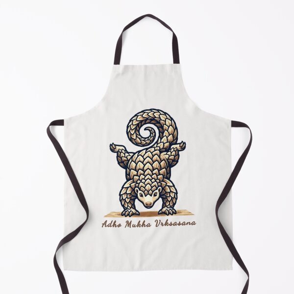 Item preview, Yoga Pangolin: Adho Mukha Vrksasana designed and sold by Finding Source Designs.